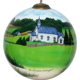 Just Married Wedding Red Car Ornament