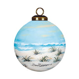 Life is Better at the Beach Glass Ornament