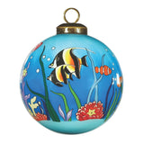 Tropical Fish Glass Ornament