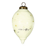 Holy Family Glass Ornament