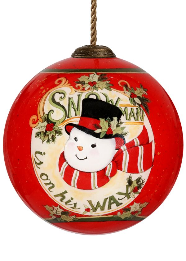 Mr. Snowman is on His Way