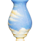Angel of Love and Light Hand Painted Glass Ornament