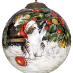 Christmas Kitten Ornament