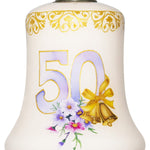 50th Anniversary Glass Ornament