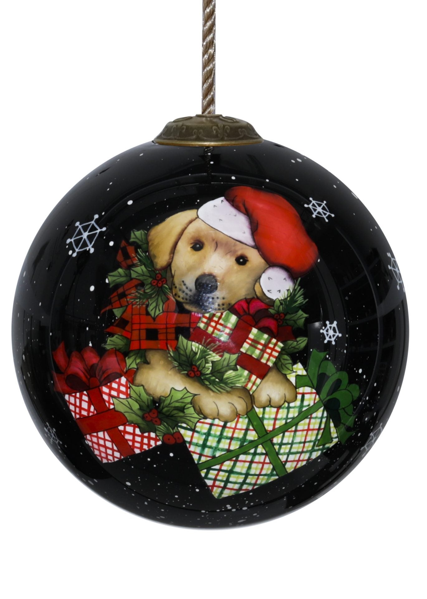 Christmas Dog Ornament