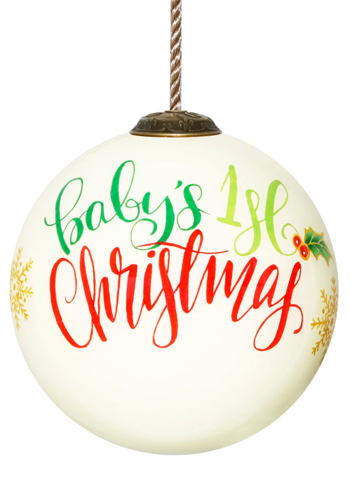Baby's first Christmas Ornaments