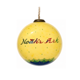 Noah's Ark Glass Ornament