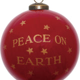 Peace Dove Hand-Painted Glass Ornament – Symbol of Faith & Harmony