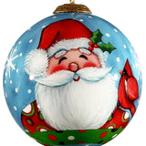 Have A Jolly Holiday Glass Ornament