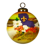 Louisiana Glass Ornament