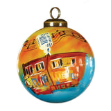 Nashville Glass Ornament