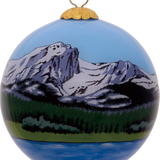 Rocky Mountain National Park Hand-Painted Glass Ornament – Mountain Adventure Keepsake