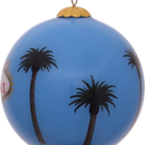 Las Vegas Hand-Painted Glass Ornament – Nevada Travel Keepsake
