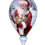 Santa's Gifts Finial Ornament