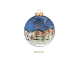 U.S. Capitol Skating Hand-Painted Glass Ornament – Washington D.C. Holiday Keepsake