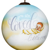 You Are Loved Little One Hand-Painted Ornament