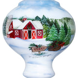Christmas Tree Farm Gem Ornament