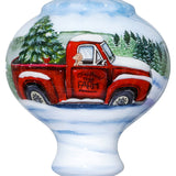 Christmas Tree Farm Gem Ornament