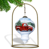 Christmas Tree Farm Gem Ornament
