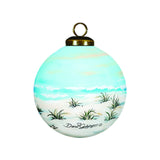 Life Is Better at the Beach Hand-Painted Glass Ornament