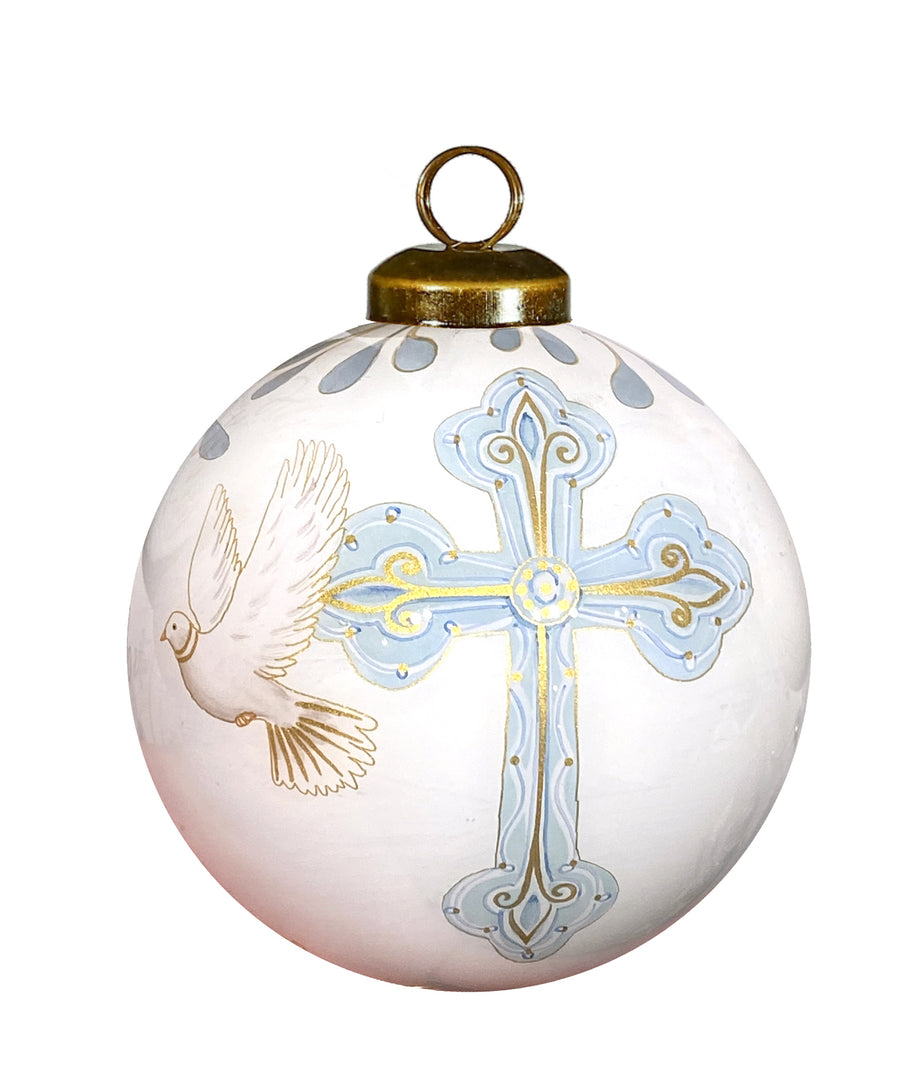 Blessings On Your Confirmation Glass Ornament