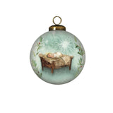 O Holy Night Glass Ornament