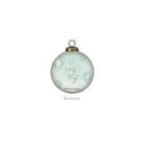 O Holy Night Glass Ornament
