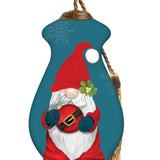 Santa Gnome Spire Ornament
