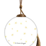Nama Sleigh Glass Ornament