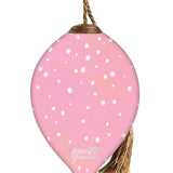 White Dove Hand-Painted Glass Finial Ornament – Symbol of Peace and Hope