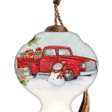 All Roads Lead Home at Christmas Gem Ornament