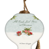 All Roads Lead Home at Christmas Gem Ornament