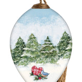 Snow In Love Finial Ornament