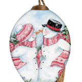 Snow In Love Finial Ornament