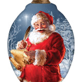 Checking It Twice Crown Ornament
