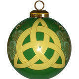 Trinity Knot Glass Ornament