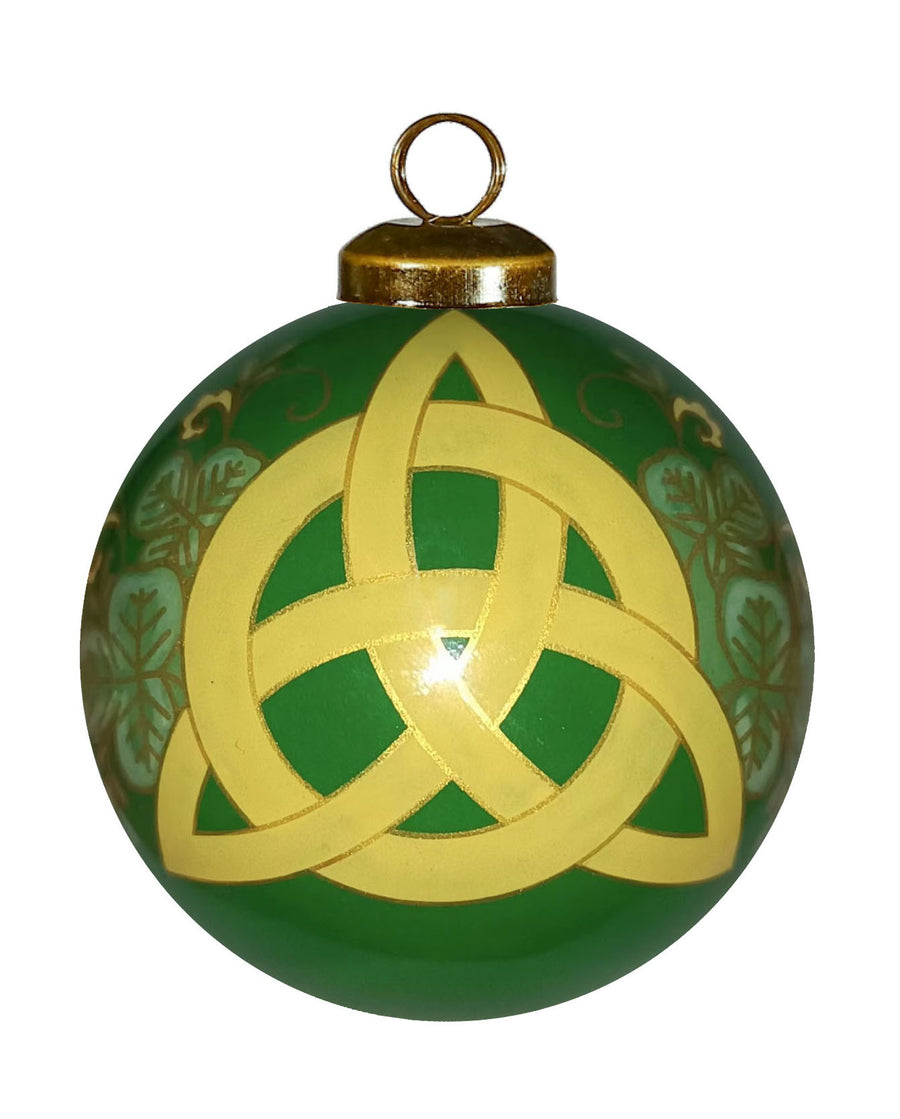 Trinity Knot Glass Ornament