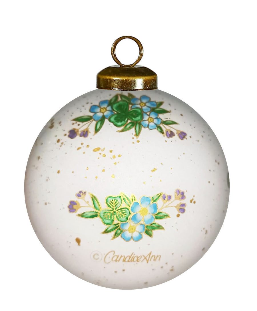 Claddagh Glass Ornament