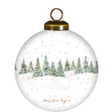 Welcome Home Glass Ornament