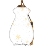 Stocking Cat Spire Ornament