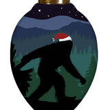 Believe Bigfoot Teardrop Ornament
