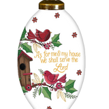 As For Me and My House Olive Ornament
