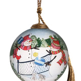 Pickleball Pals Round Ornament