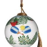 Pickleball Pals Round Ornament