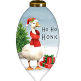 Ho Ho Honk Duck Olive Ornament