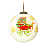 Baby's First Christmas Holly Hand-Painted Ornament