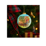Alexandria Scottish Walk Hand-Painted Glass Ornament – Ramsay House Holiday Keepsake